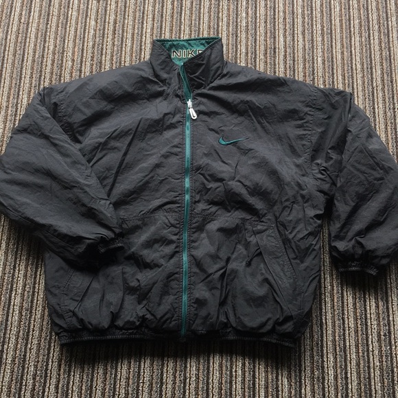 Vintage Nike Reversible Full Zip Puffer 